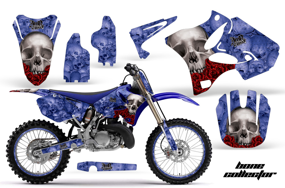 Yamaha YZ125 YZ250 96-11 Graphics Kit BC BL NPs